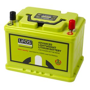 LiFOS 68 V2 Lithium Leisure Battery Advanced Lightweight 68Ah LB0068