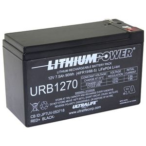 Ultralife URB1270 Lithium Battery 12V 7.5Ah