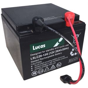 Lucas LSLC26-12G Golf Battery 26Ah with Torberry Lead