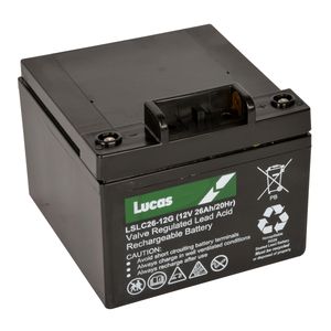 Lucas 18 Hole Golf Battery 26Ah (LSLC26-12G) 