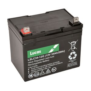 Lucas 36 Hole Golf Battery LSLC34-12G