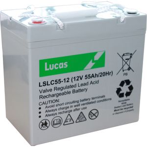LSLC55-12 Lucas Battery 55Ah