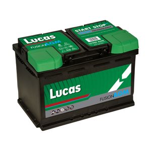 LF096 Lucas Fusion AGM Car Battery 12V 70Ah