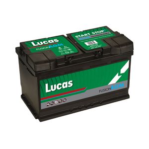 LF115 Lucas Fusion AGM Car Battery 12V 80Ah (LF110)