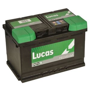 LP096 Lucas Premium Car Battery 12V 75Ah