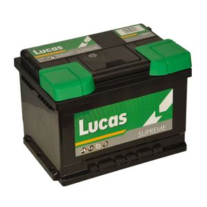 LS075 Lucas Supreme Car Battery 12V 62Ah