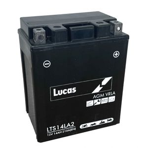 LTS14LA2 Lucas AGM Motorbike Battery