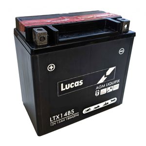 LTX14-BS Lucas Motorbike Battery