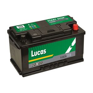 LE115 Lucas EFB Start Stop Car Battery 12V 80Ah