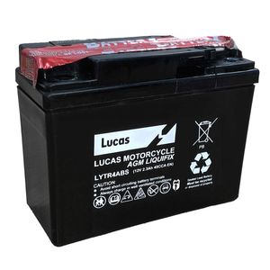 LYTR4ABS Lucas Motorbike Battery YTR4A-BS