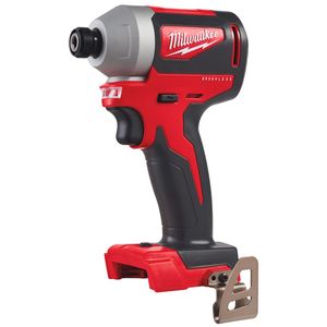 MILWAUKEE M18 BRUSHLESS 1/4 INCH HEX IMPACT DRIVER - BARE UNIT - M18BLID2-0X