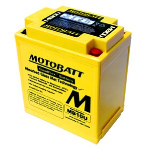 MB10U MOTOBATT Quadflex AGM Bike Battery 12V 14.5Ah