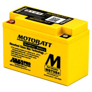 MBT9B4 MOTOBATT AGM Batterie Moto 12V 9Ah