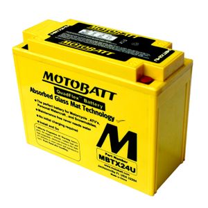 MBTX24U MOTOBATT Quadflex AGM Bike Battery 12V 25Ah