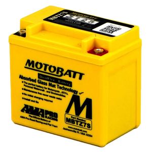 MBTZ7S MOTOBATT Quadflex AGM Bike Battery 12V 6Ah