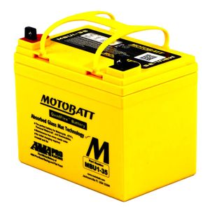 MBU1-35 MOTOBATT Quadflex AGM Bike Battery 12V 35Ah