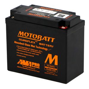 MBTX20UHD MOTOBATT Quadflex AGM Bike Battery 12V 21Ah