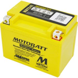 MBTX4U MOTOBATT Quadflex AGM Bike Battery 12V 4Ah