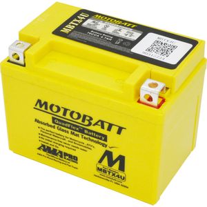 MBTX4U MOTOBATT Quadflex AGM Bike Battery 12V 4Ah