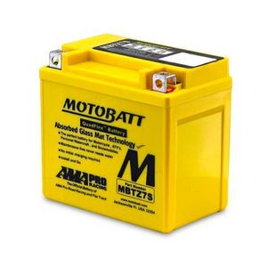 MBTZ7S MOTOBATT Quadflex AGM Bike Battery 12V 6Ah