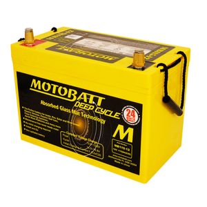MB115-12 MOTOBATT AGM Deep Cycle Leisure Battery 12V 112Ah (MB110-12)(MB105-12)