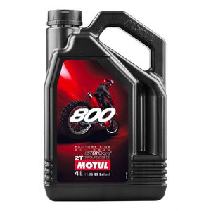 MOTUL 800 Factory Line Off Road 2T 2 Stroke Oil 670055M - 4 Litres