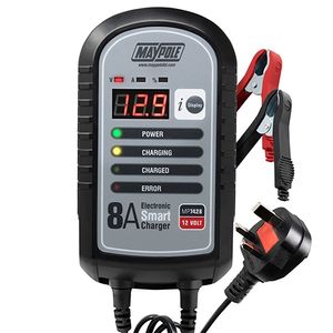Maypole MP7428 12V 8A Automatic Smart Charger