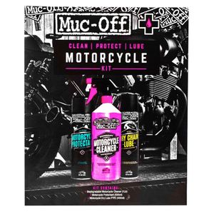 Muc-Off Motorcycle Clean Protect and Lube Kit
