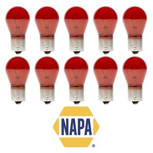 PR21W 782 Trade Box of 10 NAPA Halogen Red Bulbs NBU2782