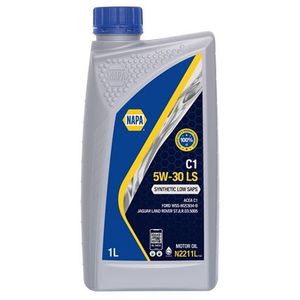 NAPA C1 5W-30 LS Fully Synthetic Low SAPS Engine Oil 1L - N2211L N221
