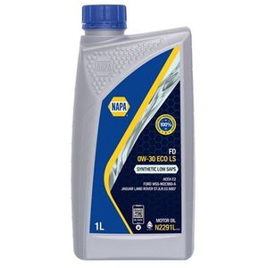 NAPA FD 0W-30 ECO LS Fully Synthetic Low SAPS Engine Oil 1L - N2291L N229