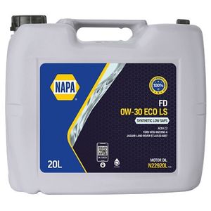 NAPA FD 0W-30 ECO LS Fully Synthetic Low SAPS Engine Oil 20L - N22920L N229