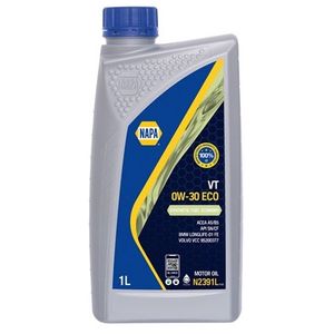NAPA VT 0W-30 ECO Fully Synthetic Economy Engine Oil 1L - N2391L N239