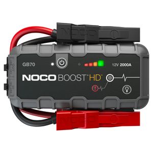 NOCO GB70 Boost HD 2000A UltraSafe Lithium Jump Starter with Power Bank
