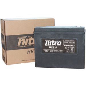 HVT-6 Nitro Motorcycle Battery - HVT 06