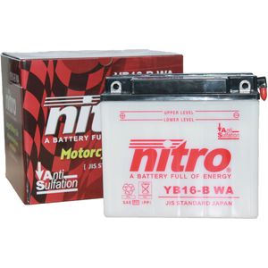 YB16-B Nitro Motorcycle Battery YB16-B WA