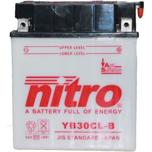 YB30CL-B Nitro Motorcycle Battery YB30CL-B WA