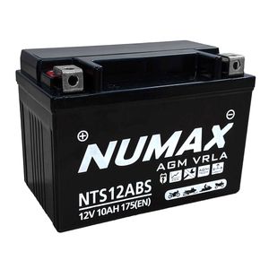 NTS12ABS Numax Motorbike Battery YT12A-BS