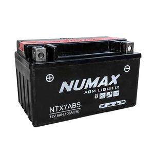 NTX7A-BS Numax Motorbike Battery