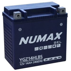 YGZ14HLBS Gel Numax Motorcycle Battery 12V 14Ah YGZ14HL-BS