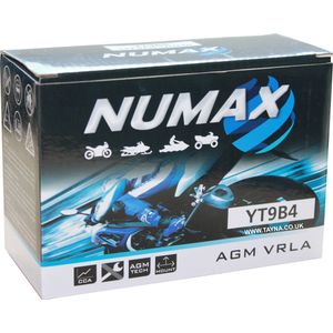 YT9B-4 Numax Motorbike Battery