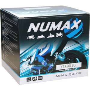 NTS20L-BS Sealed Numax Motorbike Battery