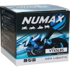 YTX5L-BS Numax Motorbike Battery