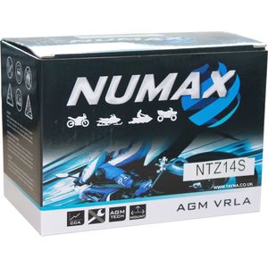 YTZ14S Numax Motorbike Battery NTZ14S