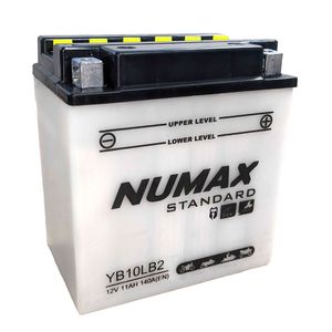 YB10L-B2 Numax Motorbike Battery 12V 11Ah YB10LB2