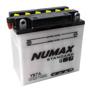 YB7-A Numax Motorcycle Battery 12V 7Ah YB7A