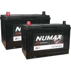 Pair of Numax LV26MF Sealed Leisure Battery 12V 95Ah