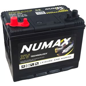 Numax CXV24MF   Sealed Leisure Battery   12V 80Ah 780MCA   500 Cycles XV24MF