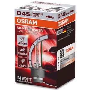D4S XENON (HID) 12V 35W OSRAM Xenarc Night Breaker Laser Single Headlight Bulb 66440XNL, P32D-5