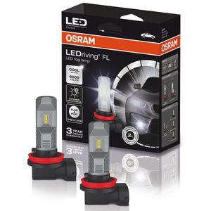 H8 H11 H16 (708/711) 12V (OFF ROAD) OSRAM LEDriving FL Fog Headlight Bulbs 67219CW - Pack of 2